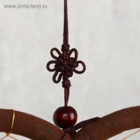 Музыка ветра металл "Сердце с сердечками" 4 трубки 5 колокольчиков d=17 см длина 65 см