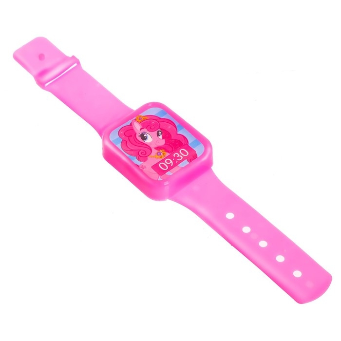 Игровой набор &laquo;Волшебный мир пони&raquo;: телефон, очки, часы, русская озвучка, цвет розовый