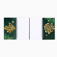 Блокнот новогодний двойной на гребнях &laquo;Поймай удачу за хвост&raquo;