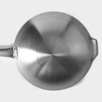 Сковорода-Wok Hanna Kn&ouml;vell из нержавеющей стали Chief, d=32 см, с ручкой