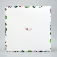 Коробка подарочная &laquo;Зимних чудес&raquo;, 26.2 х 26.2 х 14 см, Новый год