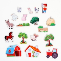 Головоломка. Повтори по образцу &laquo;Ферма&raquo;