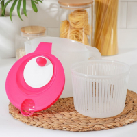 Сушилка для зелени с мерным кувшином, 1950 мл, 23&times;17&times;15 см, цвет МИКС