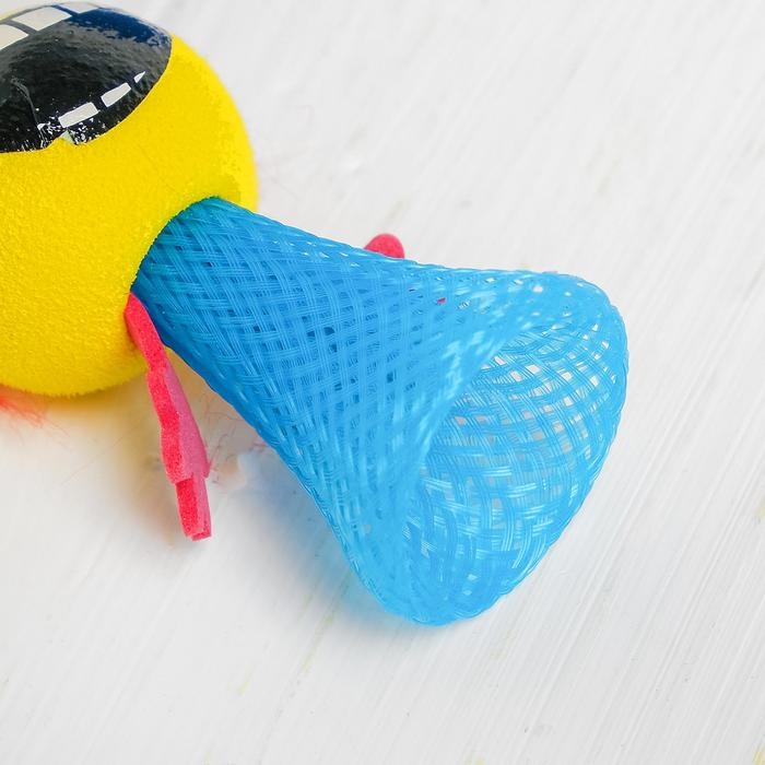 Стрелялка &laquo;Смайлик&raquo;, с волосами, цвета МИКС