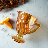 Кувшин для воды стеклянный Magistro &laquo;Круиз&raquo;, 1,1 л, 14&times;19,5 см, цвет янтарный