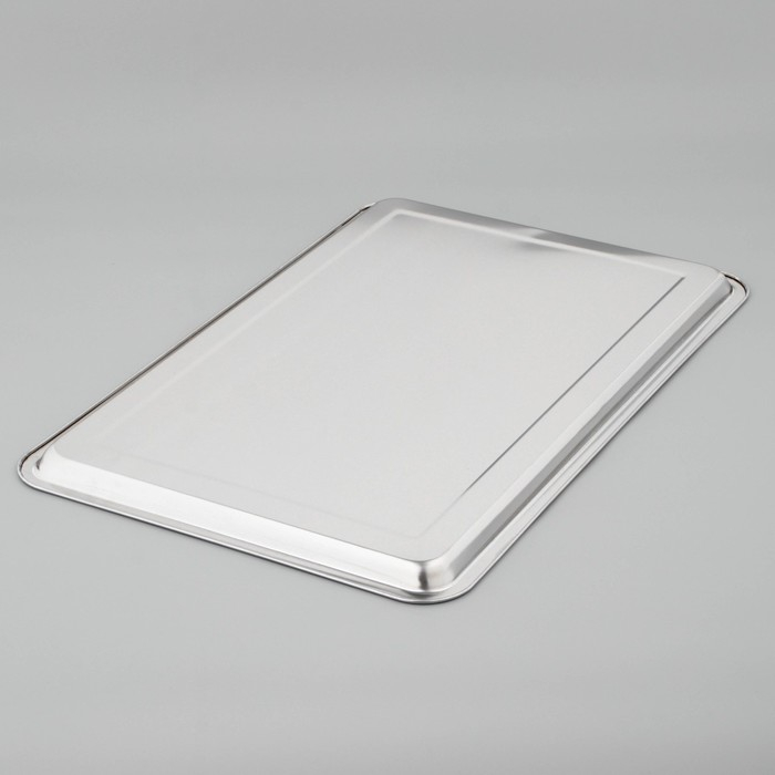 Поднос из нержавеющей стали, 59,5&times;39,5&times;1,5 см