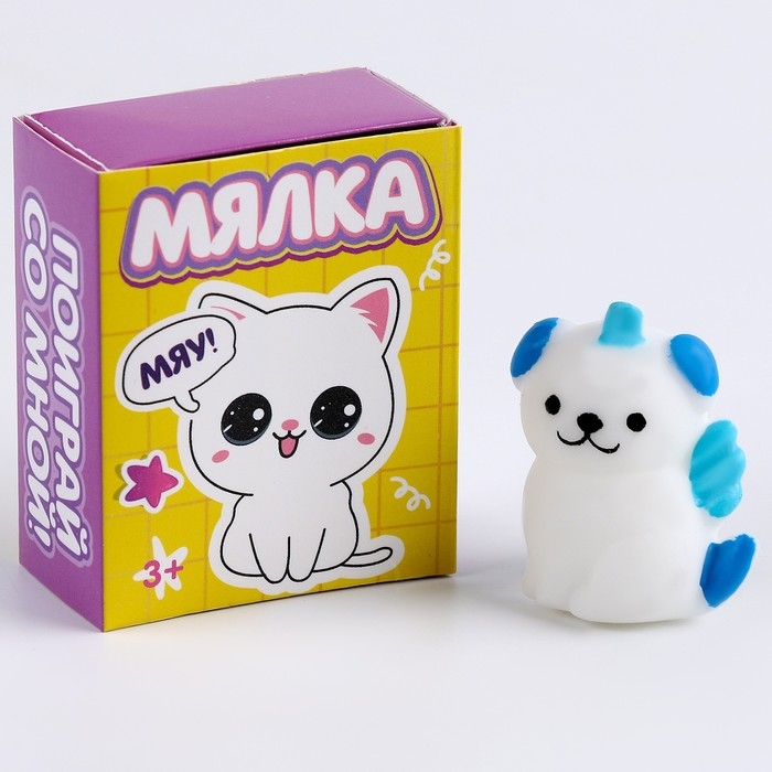 Антистресс сквиш мялка в коробочке &laquo;Веселись&raquo;, весёлые зверюшки