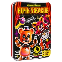 Магнитный набор &laquo;Ночь ужасов&raquo;, в жестяной коробке