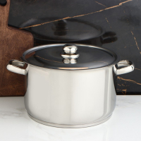 Кастрюля цельнотянутая &laquo;Профи&raquo;, 10 л, d=28 см, капсульное дно, индукция