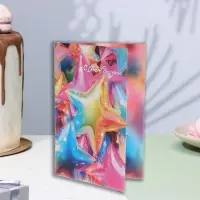 Открытка "С Днём Рождения!" шары, 21 х 14 см