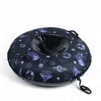 Тюбинг &ndash; ватрушка &laquo;Космос&raquo;, диаметр чехла 120 см, чёрная, Winter Star