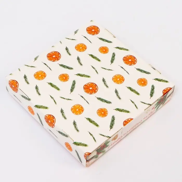 Подарочная коробка сборная с окном &laquo;Пусть сбываются мечты&raquo;, 16&times;16&times;3 см