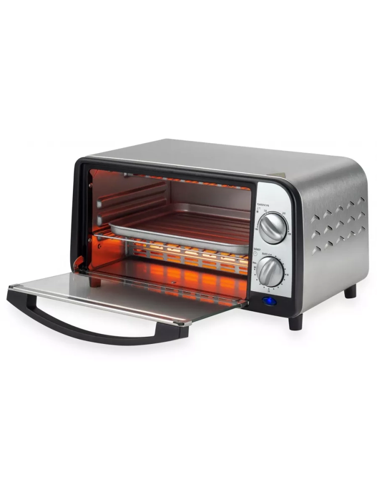 Мини-печь MIO-HY071 9л. 800Вт серебристый