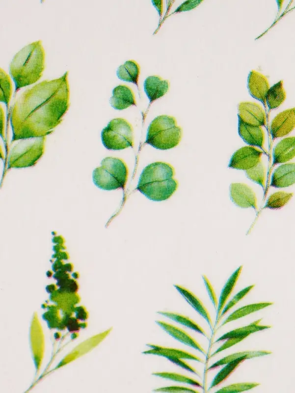 Слайдеры для ногтей &laquo;Листочки&raquo;, зелёные