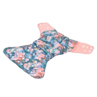 Многоразовый подгузник &laquo;Веточки&raquo;, 3-15 кг, разноцветный, Крошка Я