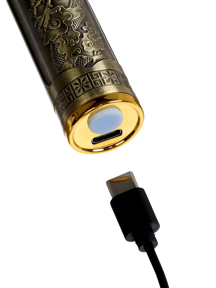 Машинка для стрижки LTRI-28, портативная, 300 мАч, 4 насадки, USB