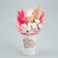 Стакан для цветов &laquo;Рамка цветочки&raquo;, 350 мл