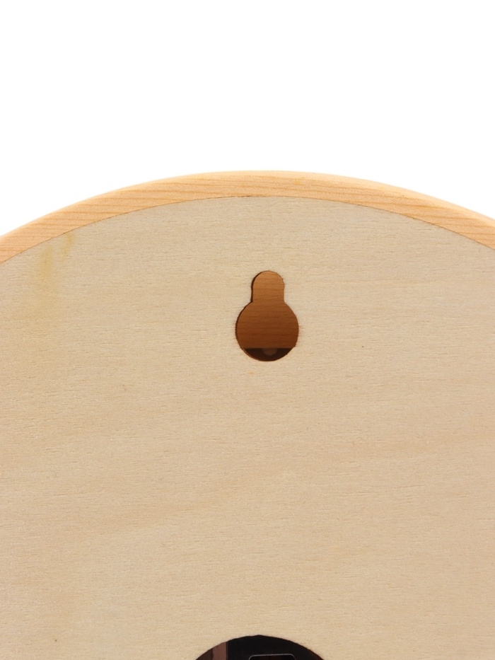 Термометр-гигрометр для бани и сауны, деревянный с корпусом из нержавеющей стали