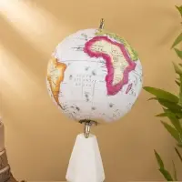 Глобус сувенирный 23х20х38 см, подставка мрамор