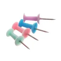 Кнопки силовые пастель 50 штук в пластиковой тубе