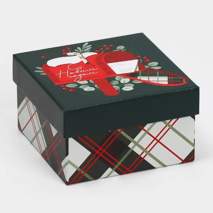 Набор подарочных коробок 6в1 &laquo;Тепла и уюта&raquo;, 10 х 10 х 6 - 20 х 20 х 11 см, Новый год