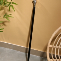 Трость 90 см, манговое дерево, никель