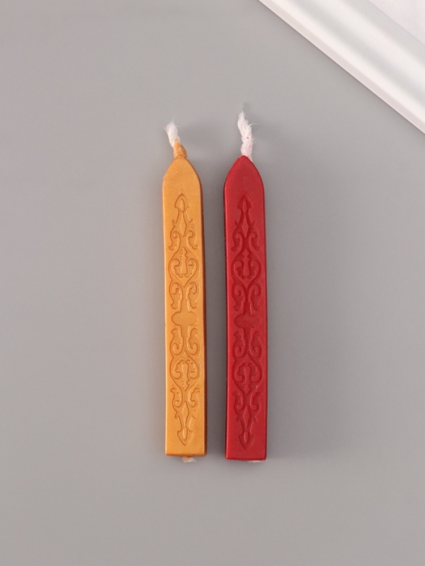 Сургучный набор "Мальчик и лис" печать, ручка, сургуч 12,5х10х3,6 см