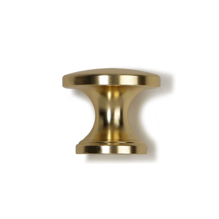 Ручка-кнопка CAPPIO RK148, d=30 мм, цвет сатиновое золото, 8 шт.