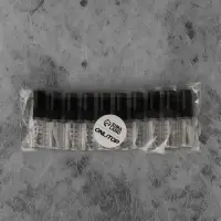 Флакон для парфюма, с распылителем, 5 мл, фасовка - 10 шт., чёрный, прозрачный