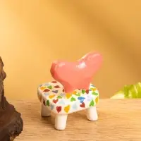 Сувенир &laquo;Стульчик с сердечками&raquo;, 4&times;4&times;5.5 см, дерево, разноцветный
