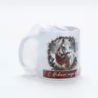 Кружка керамическая новогодняя &laquo;Уюта в Новом году&raquo;, 320 мл