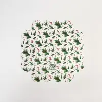 Коробка для кондитерских изделий с пластиковой крышкой &laquo;Новый год&raquo;, 13 х 13 х 3 см