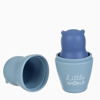 Развивающая игрушка &laquo;Мишка-матрешка&raquo;, пищевой силикон, Mum&Baby