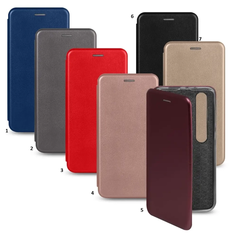 Чехол-книжка Xiaomi Mi 10 цвета в ассортименте