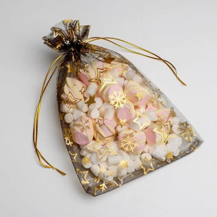 Мешочек подарочный органза &laquo;Исполнения желаний&raquo;, 16 х 24 см +/- 1.5 см