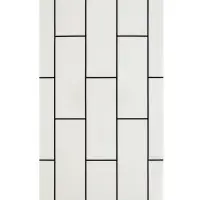 Панель самоклеящаяся 60*30 см кирпич белый