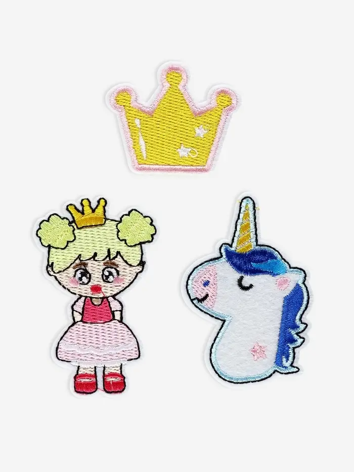 Термоаппликация &laquo;Принцесса&raquo;, набор 3 шт.