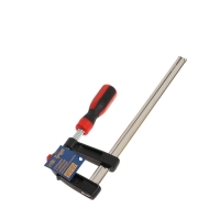 Струбцина F-образная усиленная ТУНДРА, тавровый профиль, 2К рукоятка, 250 х 50 х 300 мм