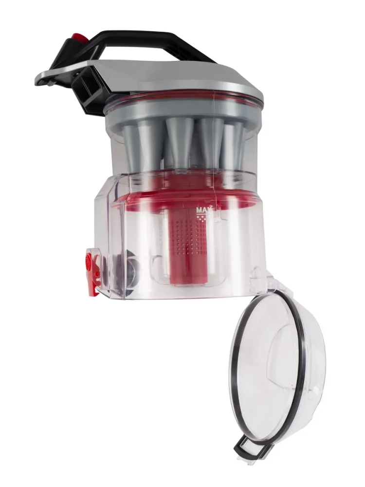 Пылесос HYV-C2950 2400Вт черный-красный модерация