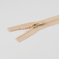 Молния &laquo;Трактор&raquo;, №8, разъёмная, замок автомат, 90 см, цвет слоновая кость