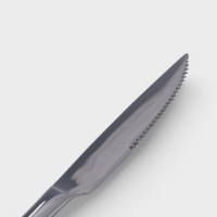 Нож для стейка Hanna Kn&ouml;vell Svatan, 23.2 см, толщина 3 мм, нержавеющая сталь, серебристый