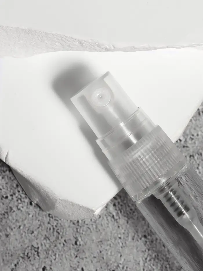 Флакон для парфюма, с распылителем, 10 мл, фасовка - 5 шт., прозрачный