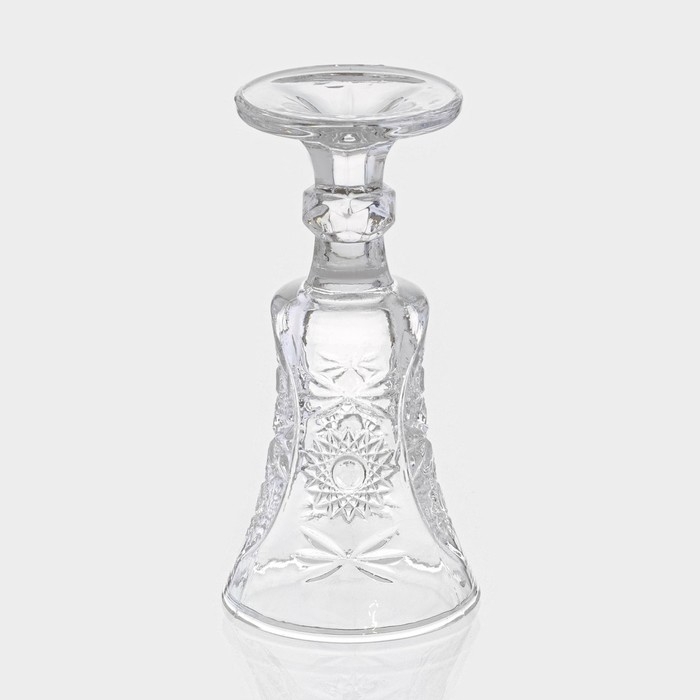 Набор рюмок стеклянных &laquo;Ледяная звезда&raquo;, 35 мл, 10,5&times;5 см, 6 шт