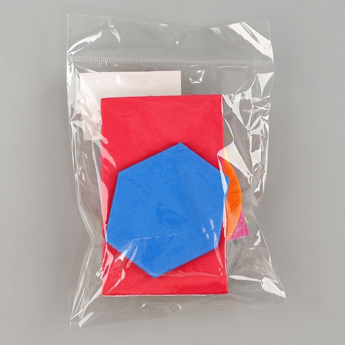 Набор фигурок из EVA "Геометрия", 6 шт