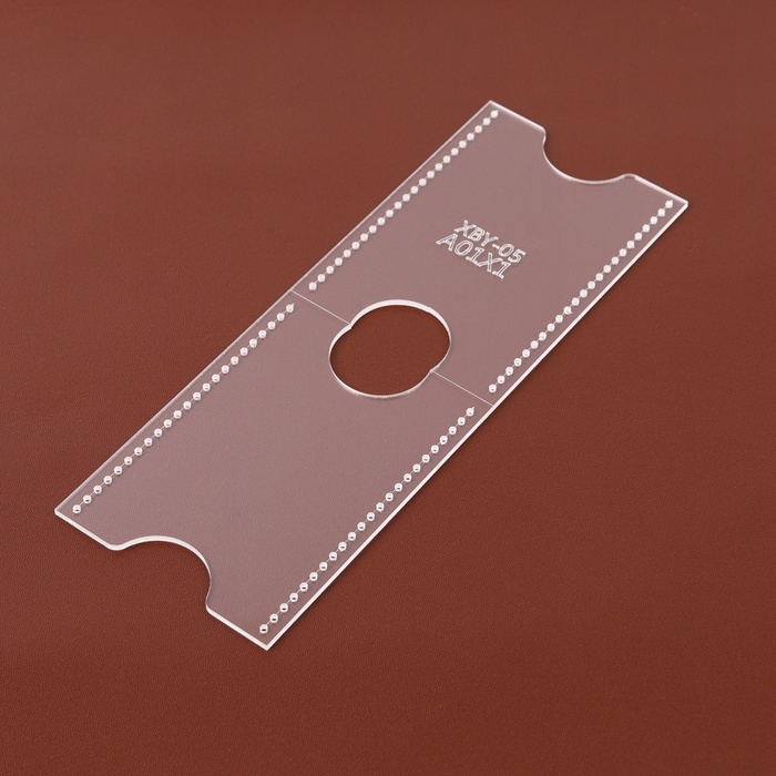 Лекало &laquo;Картхолдер&raquo;, 9 &times; 6 см, 5 &times; 0,5 см, акрил