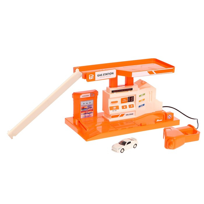 Парковка &laquo;Заправочная станция&raquo;, с дисплеем, свет и звук