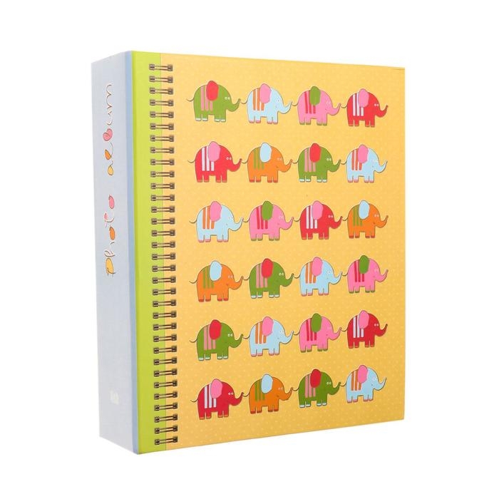 Фотоальбом на 200 фото "Слоники"