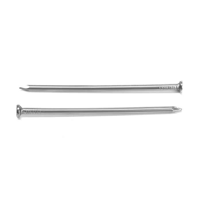 Гвозди ТУНДРА, строительные, ГОСТ 4028-63, без покрытия, 3х80 мм, фасовка 1 кг