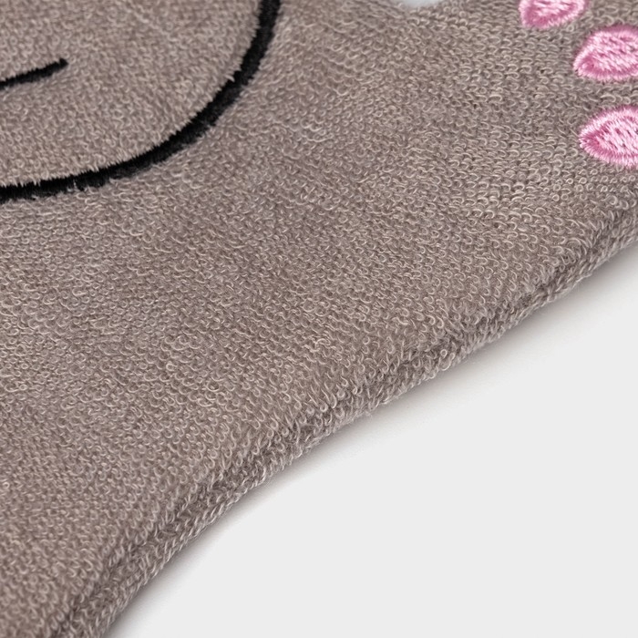 Мочалка - варежка детская для купания Доляна &laquo;Бегемотик&raquo;, 21 см