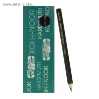 Карандаш утолщенный чернографитный 5.6 мм, Koh-I-Noor Jumbo Black Star 1820 6B, L=175 мм